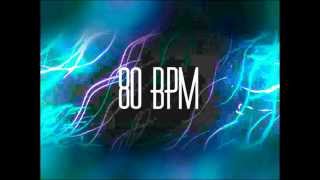 80BPM/Eighty Beat per Minute 4/4 Metronome/Tempo