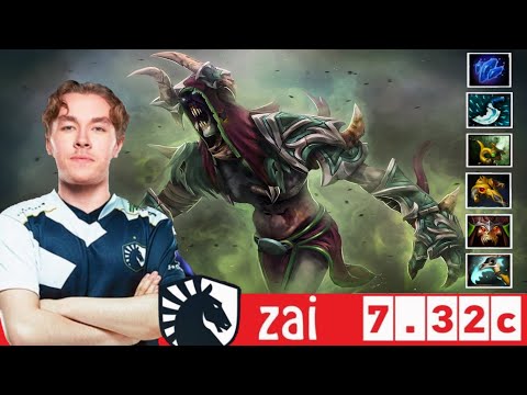 [DOTA 2] Liquid.zai the UNDYING [OFFLANE] [7.32c]