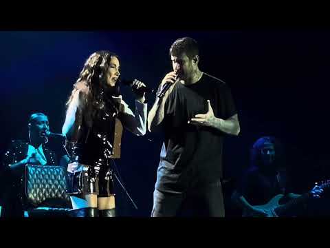 Melendi y India Martínez en el WiZink center 17/12/2024 @azuyga5254