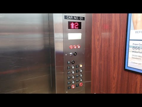 Modernized Haughton Traction Elevator @ Schaefer Building, Dearborn, MI