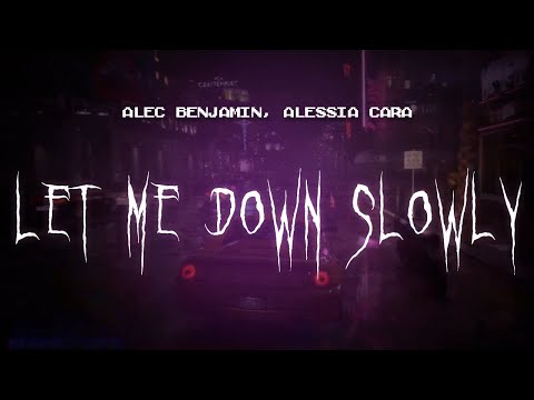alec benjamin, alessia cara - let me down slowly (remix) [ sped up ] lyrics