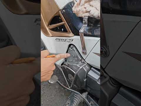 Cách tẩy sơn lốc máy xe nhanh chóng