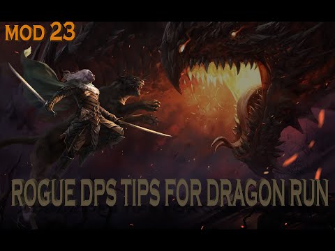 Neverwinter Mod 23 - Rogue DPS Guide For Dragon Run / Dragon Event Run DPS TIPS