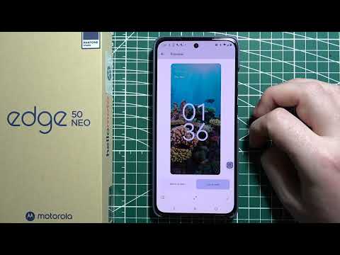 Motorola Edge 50 Neo How to Change Lock Screen Wallpaper