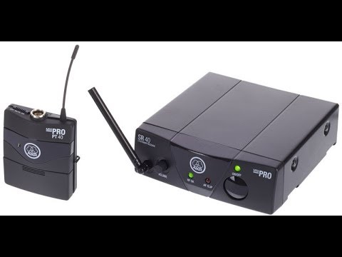 AKG WMS40 MINI Instrument Set Guitar Wireless System image 5