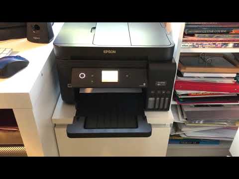 Epson WorkForce ET-4750 EcoTank Test 4 Ruled Line Alignment