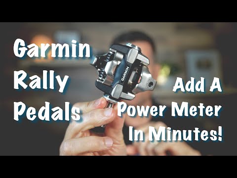 Garmin Rally Pedals: The easiest way to add a power meter to ANY bike
