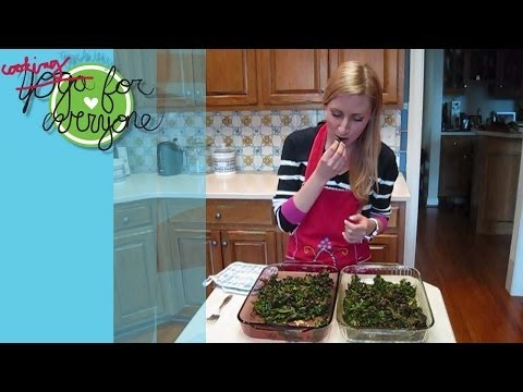 Healthy Kitchen: Easy Oven Roasted Kale Recipe