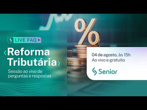 Capa do vídeo: Live FAQ | Reforma Tributária