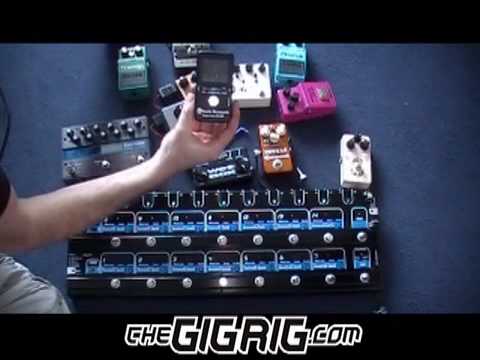 Part 1: Layout - TheGigRig Guitar Player pedal board demo