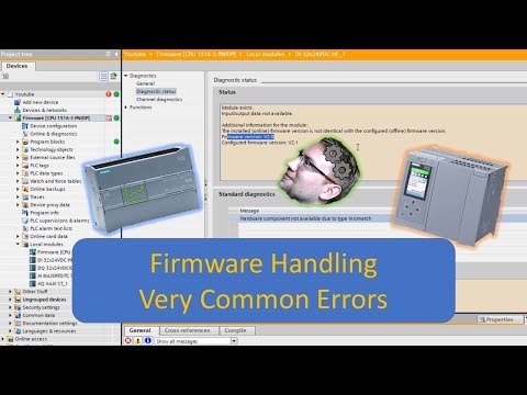 TIA Portal: Firmware Version Handling - Common Errors and Fixes!