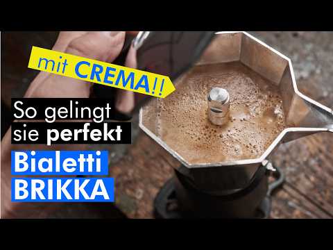 How to make a Bialetti Brikka correctly - All tips for LOTS of crema and flavor in your moka pot!