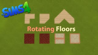 Sims 4 Floor Rotation How to | Vegas Mae