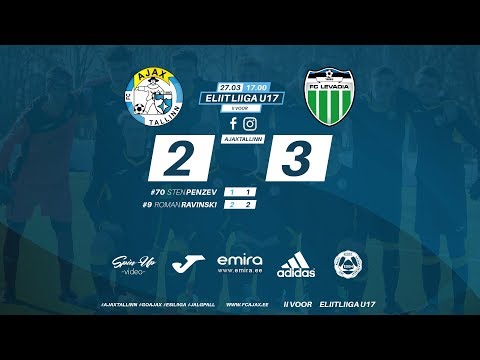 FC Ajax Tallinn U-17 vs FC Levadia U17
