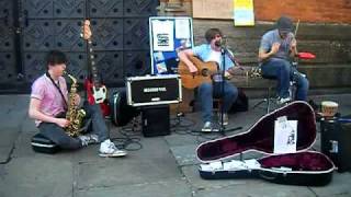Bleached Wail Bounty Hunter Acoustic Manchester Busking