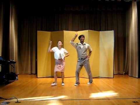Nathan & Christine Tranky Doo Jazz + Lindy Routine