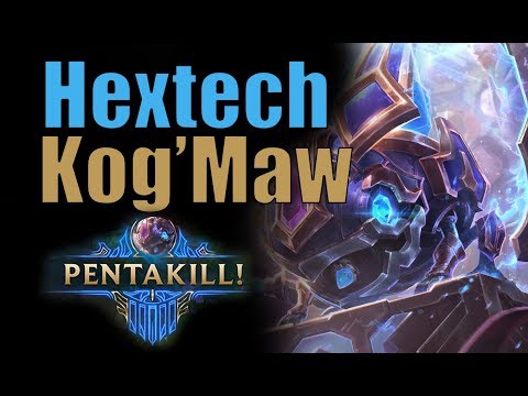 Hextech Kog Maw Pentakill - League Of Legends