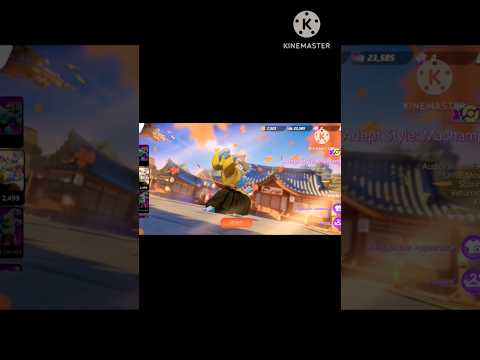 Machamp default vs adept style holowear comparison | Pokemon unite 😍 #pokemonunitehindi