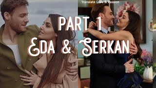 Eda & Serkan part 1 LOVE STORY ENGLISH subs LOVE IS IN THE AIR