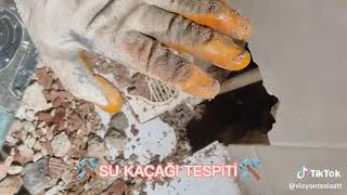 💧 Cihazlı Su Kaçağı Bulma | Kırmadan, Nokta Atışı Tespit – Vizyon Tesi