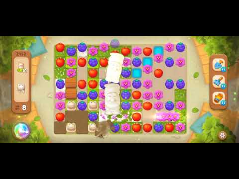 Gardenscapes Level 2452 #androidgameplay #tranding #gardenscapesgame #viral #game #powerseekers