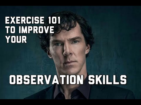 Observation Exercise | Improve Your Thinking