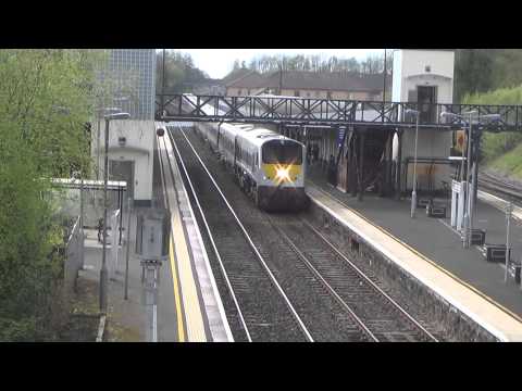 NIR 201 Class loco 209 - Enterprise Train - Lisburn 26/4/15