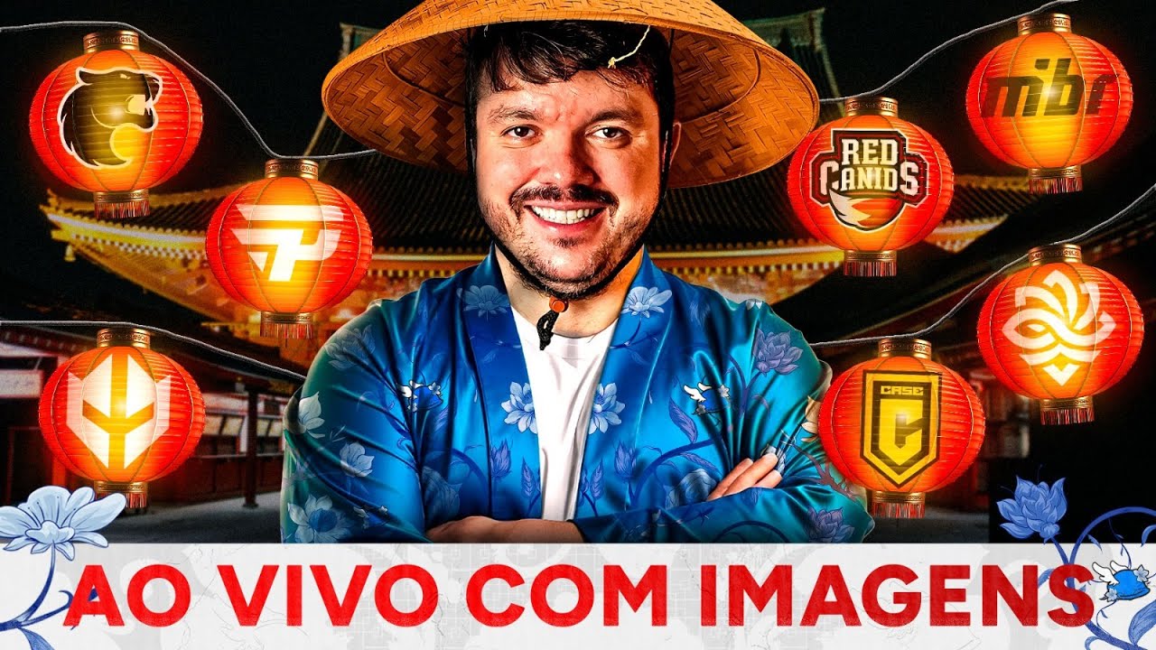 Dia 1 Americas RMR Perfect World Shanghai Major 2024 - COM Gaules AO VIVO COM IMAGENS!