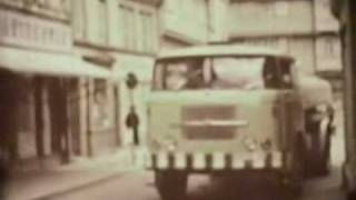 preview picture of video 'Bad Langensalza 1968-75, Stadtrundgang, Rundblick von Marktkirche, DDR'