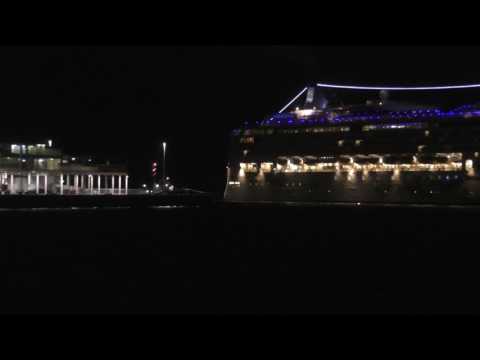 Thumbnail for Cruise Ship Tow Job - Stranded Ship Norwegian Star towed to Melbourne by two tug boats.