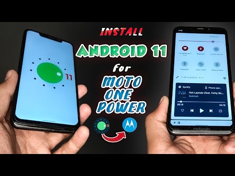 INSTALL ANDROID 11 ON MOTO ONE POWER | Buttery Smooth OS ?? 😱