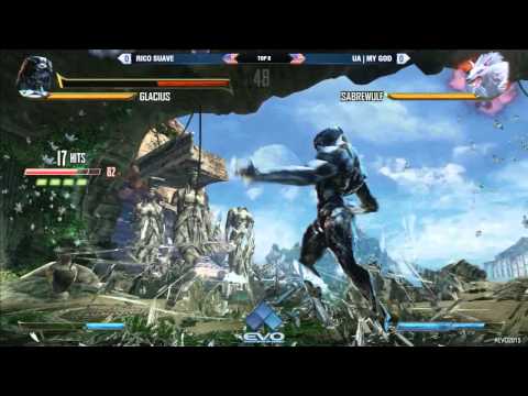 Evo 2015 - KITop 8: Rico Suave vs UA | My God