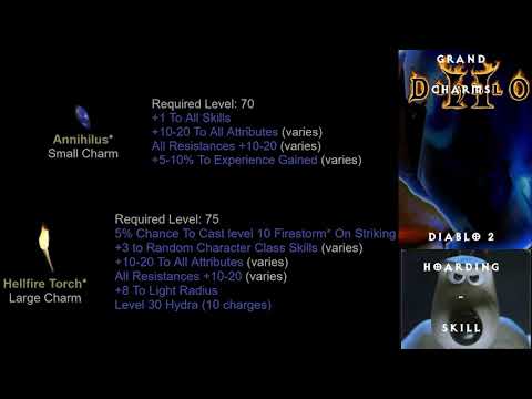 Diablo 2 Hoarding - Skill Grand Charms