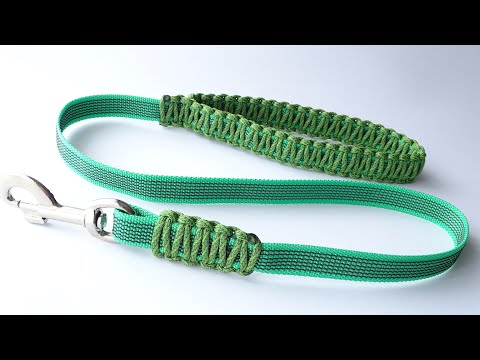 Make a Strong Dog Leash at Home using Webbing and Paracord - Easy to Make – CBYS
