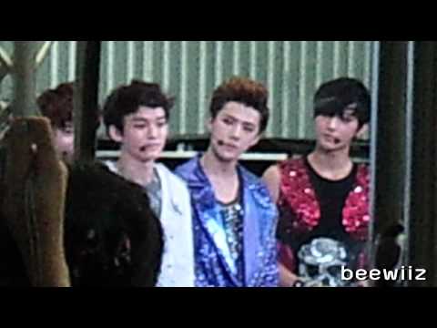 120728 EXO @ Mini Live in Bangkok, Thailand