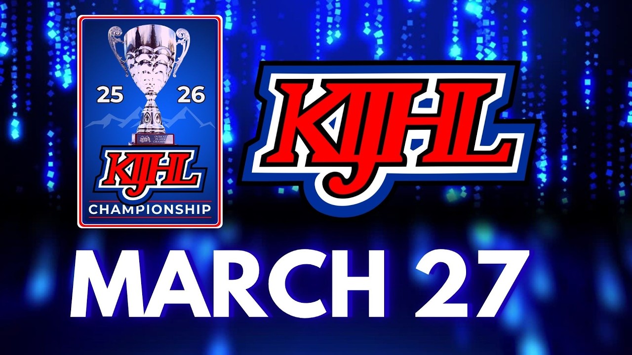 KIJHL Gameday - March 27/26 - Round 2