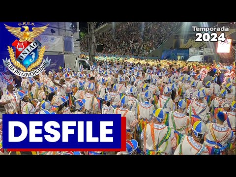 União da Ilha 2024 | Desfile | Samba ao vivo - #DesfileLIGARJ24