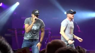 Luke Bryan and Cole Swindell "This is How We Roll" 8-24-14