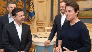 Ukraine President TROLLED For Making Tom Cruise 'Look Tall' During Meet | MEAWW