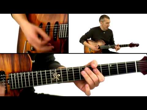 Rhythm Motifs Guitar Lesson - #28 Common Tones - Massimo Varini