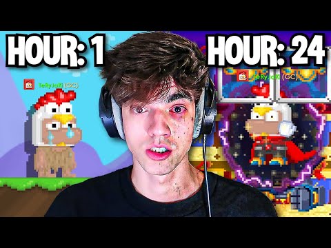 I PLAYED GROWTOPIA FOR 24 HOURS...