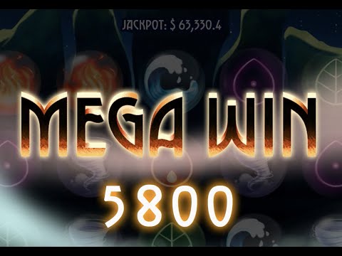 $5,800 JACKPOT!! $100 Spins / Bovada Mystic Elements