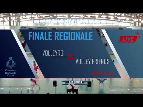 Finale Fipav Lazio U18F 2022: Volleyrò CDP - Volley Friends Roma