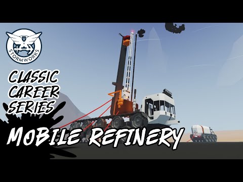 Building a Mobile Refinery to Drain Our Oil Rig! [S5E30] STORMWORKS