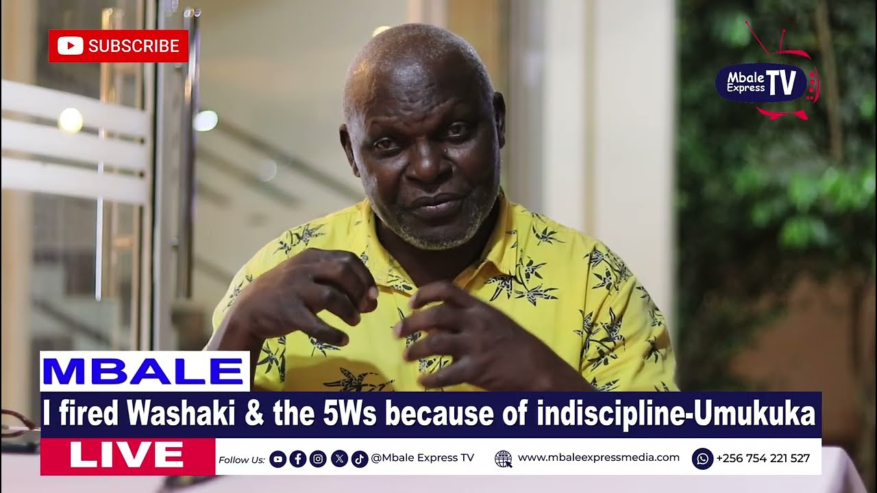 Umukuku HRH Sir Jude Mike Mudoma says he fired the 5Ws because of Indiscipline