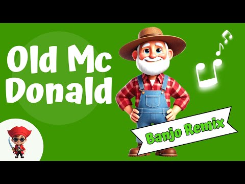 🎵 Old MacDonald – Banjo Remix - Kinderlieder zum Tanzen und Singen | Tonpiraten