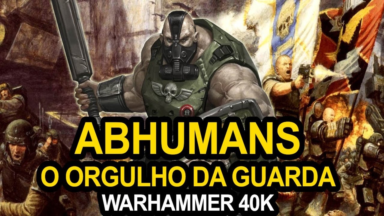OGRYNS E ABHUMANOS o orgulho da guarda do universo warhammer, odiados pelo governo amados pela tropa