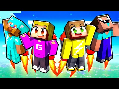 Jetpacks In Kleurstad! (Minecraft Survival)