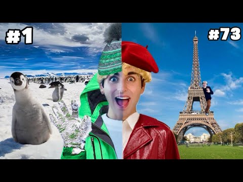 LET'S VISIT THE 100 MOST BEAUTIFUL CITIES IN THE WORLD IN 24 HOURS! LET'S TRAVEL THE WORLD? 😱 *ch...