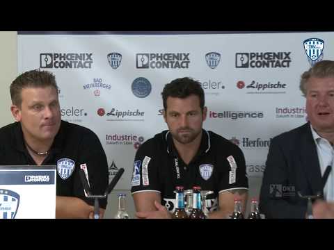 03.09.2017 TBV Lemgo gg. SC DHfK Leipzig - Pressekonferenz